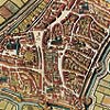Stadtplan im 17. Jahrhundert